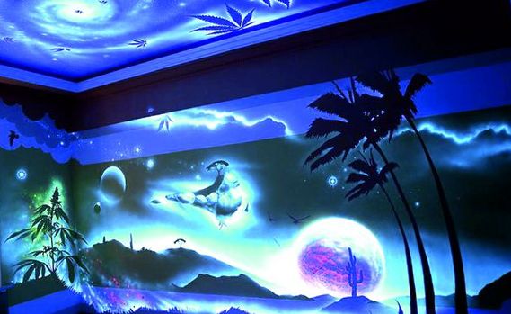 Светящиеся обои