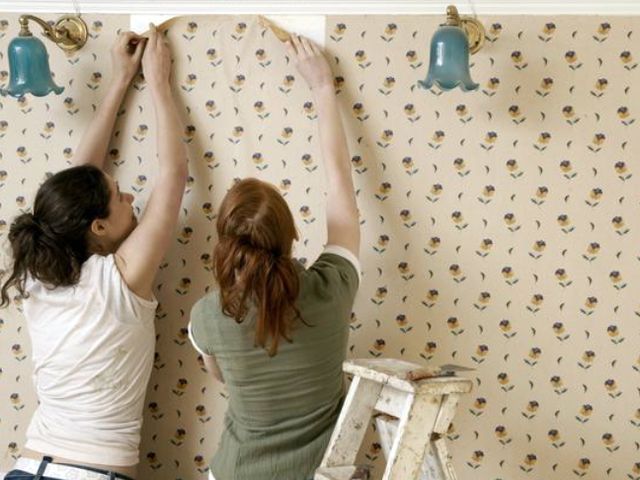 Сколько времени сохнут бумажные обои? 