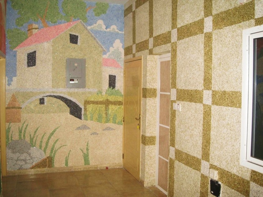 Хлопковые жидкие обои